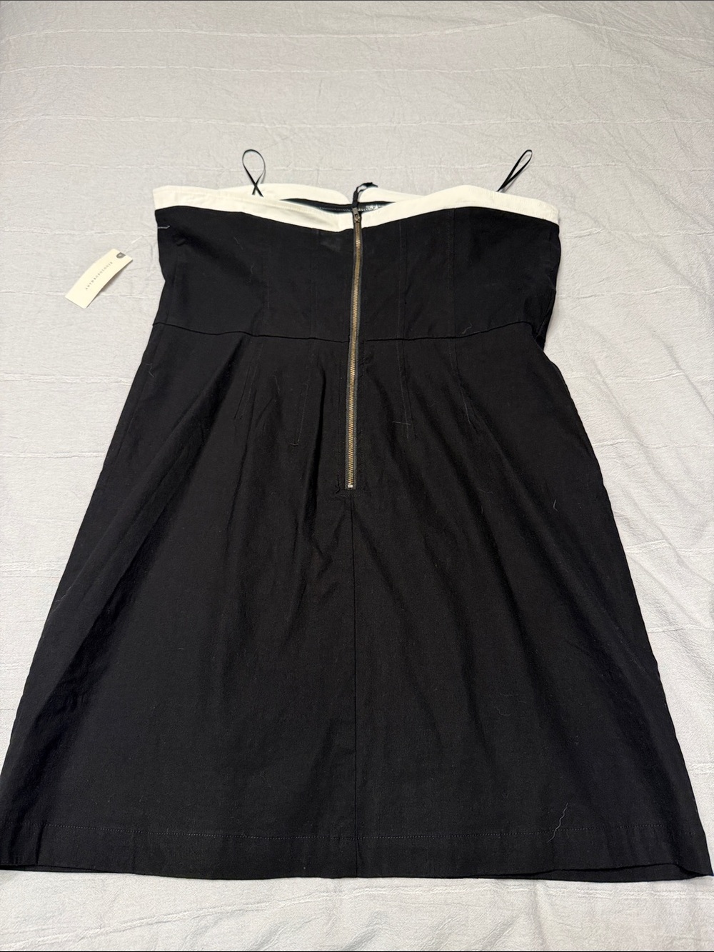 BNWT Maeve Strapless Peekaboo Mini Dress - Picture 6 of 9